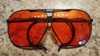 Vtg Carl Zeiss West Germany Sportsman Competition Shooting Sunglasses Aviator 2
