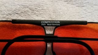 Vtg Carl Zeiss West Germany Sportsman Competition Shooting Sunglasses Aviator 4