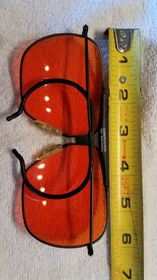 Vtg Carl Zeiss West Germany Sportsman Competition Shooting Sunglasses Aviator 5