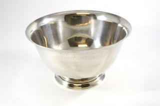 Tiffany & Co.  Makers Vintage Sterl.  Silver Footed Bowl 23614 L 4 1/4 " X 2 1/2 "