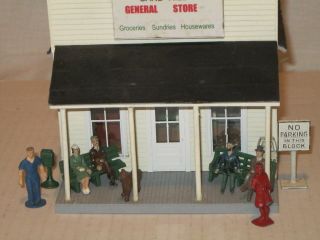 Vintage O - scale ✔SAND HILL General Store CUSTOM Railroad - Diorama WIRED Building 2
