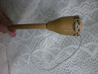 Vintage Wood Cup Ball String Toy Game Stick 4