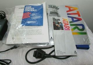 ATARI 800XL VINTAGE COMPUTER SYSTEM Bundle 1050 Disk Drive Games Books 6