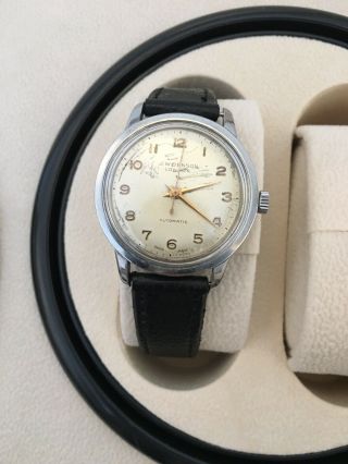 J W Benson Automatic Wristwatch C.  Early 1950 