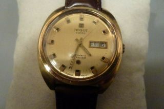 Vintage Tissot Swiss Automatic Seastar Wristwatch - With Date - Runs 2