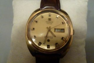 Vintage Tissot Swiss Automatic Seastar Wristwatch - With Date - Runs 3