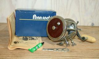 Vintage Penn Reel 113h 4/o Senator High Speed Ball Bearing Fishing