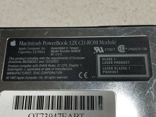 Vintage Macintosh 1400cs PowerBook W Power Supply Network Cards CD Drive 3