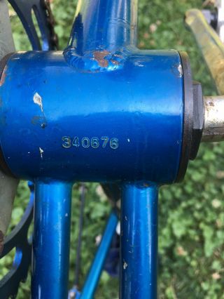 Old School Redline MX - II 1979 BMX Bike Vintage Racing Blue Araya Tuffneck Uni 10