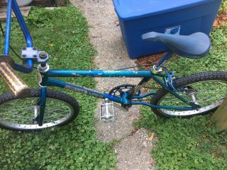 Old School Redline MX - II 1979 BMX Bike Vintage Racing Blue Araya Tuffneck Uni 9