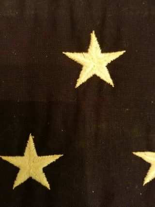 RARE VINTAGE 49 Star American Flag 3 ' X 5 ' heavy cotton 7