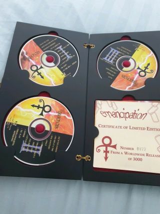 Prince Emancipation Limited Edition Presentation Box Symbol ultra rare 2