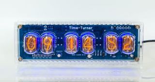 Nixie Tube Clock with 6x IN - 12 unique vintage steampunk watch 5