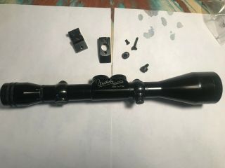 Vintage Weatherby Variable Scope 2 3/4x To 10x.  Made In Germany.  W/mounts