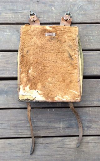 German Wwii Model 34 Pony Fur Backpack