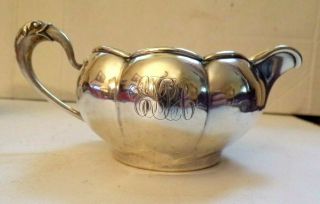 ANTIQUE Sterling Silver Creamer/Sugar HALLMARKED 2