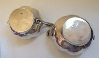 ANTIQUE Sterling Silver Creamer/Sugar HALLMARKED 6