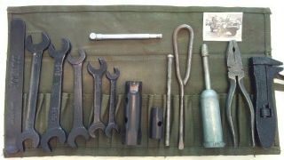 Vintage Land Rover Snail Tool Kit Roll S1 S2