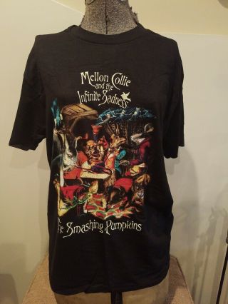 Vtg 1996 Smashing Pumpkins Mellon Collie Infinite Sadness T - Shirt Sz Xl