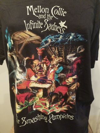 VTG 1996 Smashing Pumpkins Mellon Collie Infinite Sadness T - Shirt Sz XL 2
