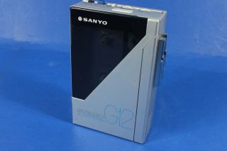 Sanyo M - G12,  Vintage Cassette Player - Walkman,  Serviced.  (ref C 068)