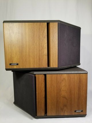 Vintage Bose 4.  2 Stereo Everywhere Speakers Left & Right 1985