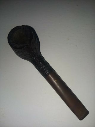 DUNHILL SHELL VINTAGE TOBACCO PIPE MADE IN ENGLAND PAT.  NO.  417574/34 3