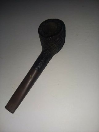 DUNHILL SHELL VINTAGE TOBACCO PIPE MADE IN ENGLAND PAT.  NO.  417574/34 4