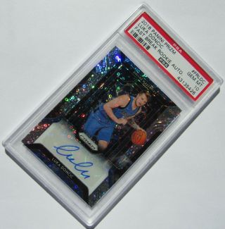 2018 PSA 10 LUKA DONCIC Prizm Blue Auto/Autograph RC Rookie Card Impeccable Rare 3