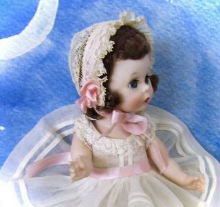 Adorable Vintage 1955 Hard Plastic Slw Alexander Kins Doll By Madame Alexander