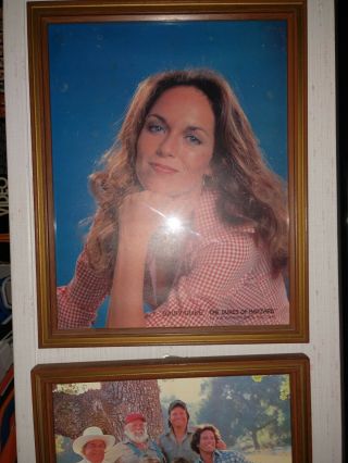 Vintage Daisy Factory Frame Picture Dukes Of Hazzard
