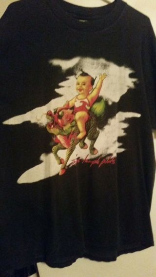 Stone Temple Pilots Rare 1994 Vintage Purple Tour T Shirt Original/non Reprint