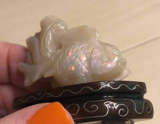 Chinese Carved Natural OPAL 