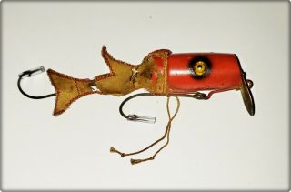 Rare Lovelace Breathing Minnow Lure Made In Tx Circa 1938