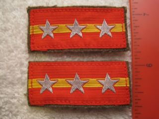 Ww Ii Japanese Imperial Army Sergeant Major Authentic & Rank Set