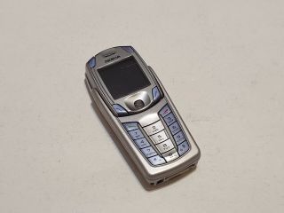 Nokia 6820 Silver/blue,  100,  0:00 Sec Lifetime Vintage Rare