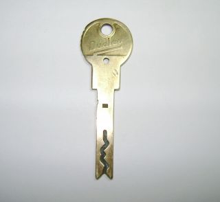 Vintage Dudley Brass Control Master Lock Padlock Csam Security Key