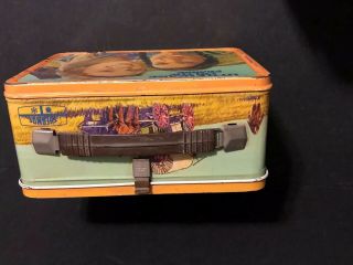 VINTAGE 1978 LITTLE HOUSE ON THE PRAIRIE METAL LUNCH BOX W THERMOS LUNCHBOX 5