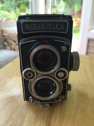 Rolleiflex Vintage Synchro - Compur Camera,  Franke & Heidecke Dbm Dbgm See Photos