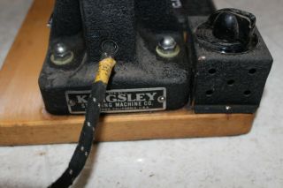 Kingsley Hot Foil Stamping Machine Vintage 7