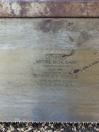 Vintage Atkins Stanley Mitre Box 28 