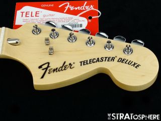 Fender Vintage 72 Deluxe Tele Neck,  Tuners 1972 Reissue Telecaster Maple