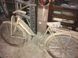 1950 ' s JC Higgins Colorflow TANK BALLOON Bicycle VTG BIKE RARE Antique 2