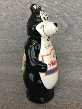 Vintage 1972 Hamm’s Beer Bear Decanter Made In Brazil Tag 2
