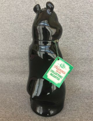 Vintage 1972 Hamm’s Beer Bear Decanter Made In Brazil Tag 3