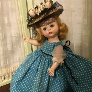 1953 Vintage Strung Alexander - Kins Wendy Doll Ec Little Edwardian 415