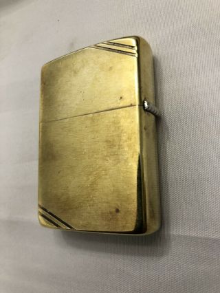 Vintage Zippo 1932 - 1982 50th Anniversary Commemorative Brass Lighter 2