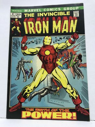 The Invincible Iron Man 47 June 1972 Vintage Marvel Avengers