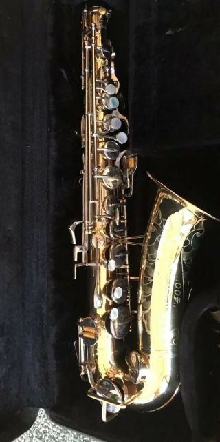 Vintage Buescher 400 Alto Saxophone S 538838 Hard Case 1955 - 1960 2