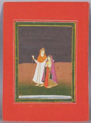 A Good Quality 18th/19th Century Indian Rajasthan Painting
